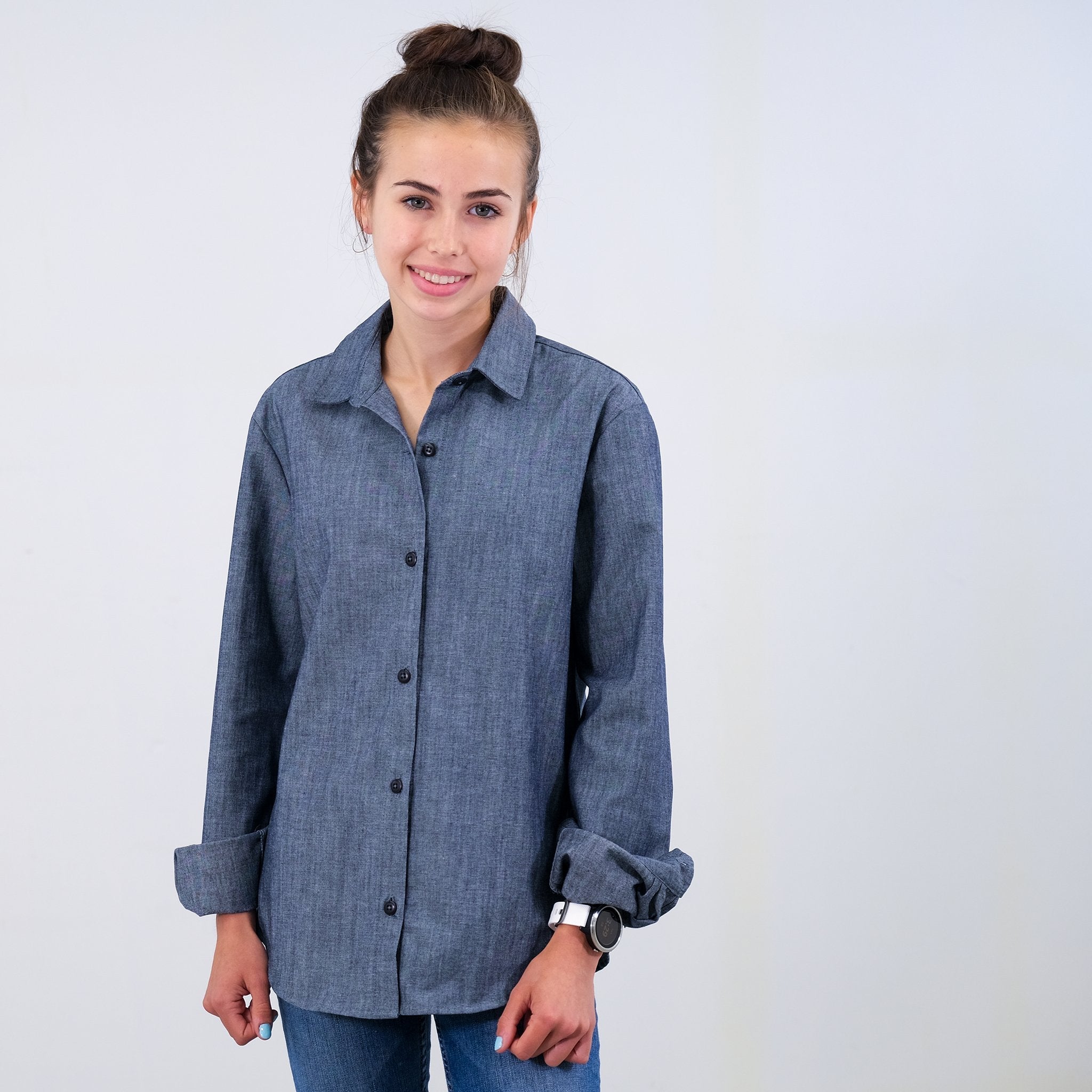 Port & Company® - Ladies Long Sleeve Value Denim Shirt – Elite Contracting  Group Store